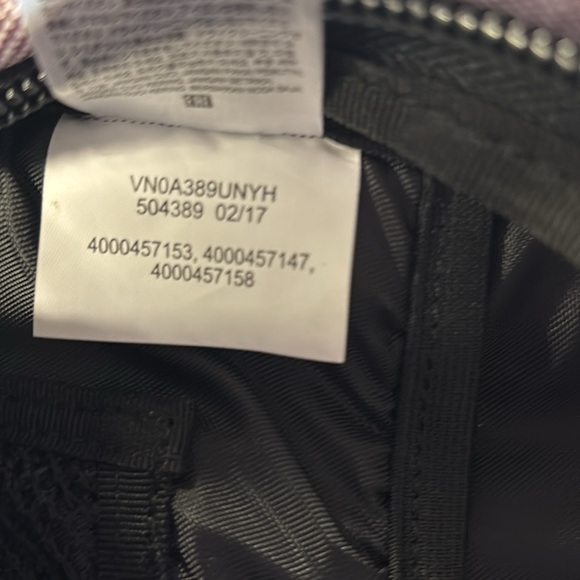 Like New! Vans Backpack. Heathered Purple/ Gray - Picture 6 of 8